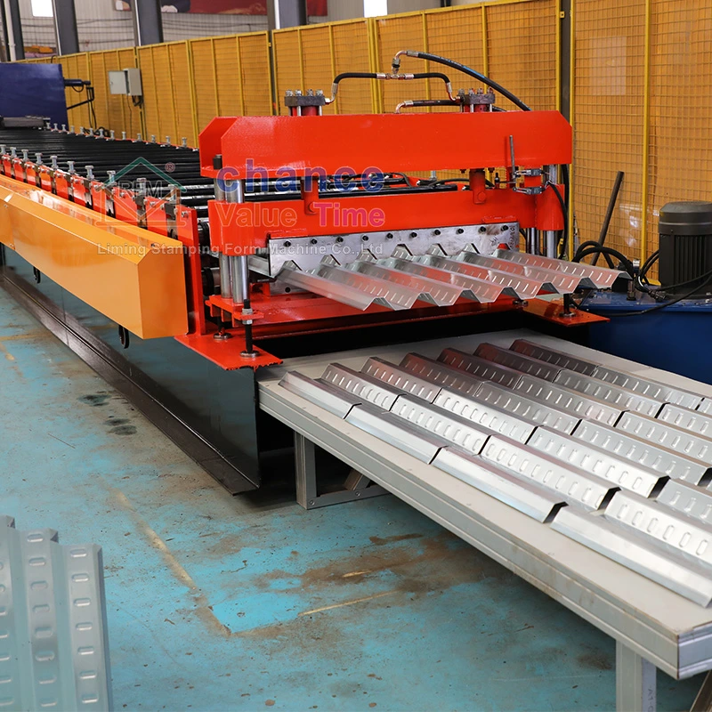The Deck Floor Roll Forming Machine used for producing floor slabs
