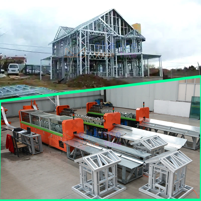 Hebei Liming Fully Automatic Light Gauge Steel Keel Framing House Prefabricated Machine
