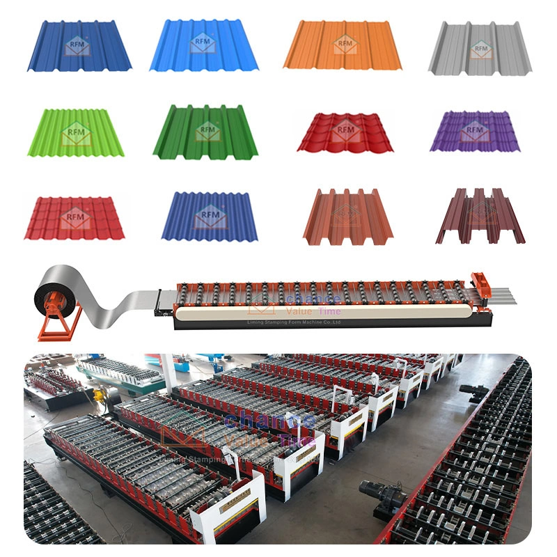 All Types Of Roofing Roll Forming Machines supplier factory