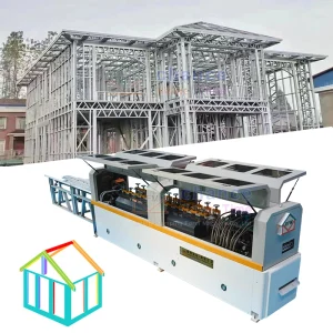 Hebei Liming Australia standard C89 C70 C92 LGS frame and trusses roll forming machine with software
