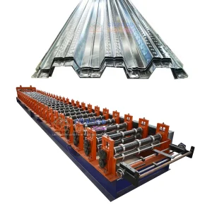 Liming CNC Fully Automatic 1.5mm Galvanized Steel Floor Decking Roll Forming Machine