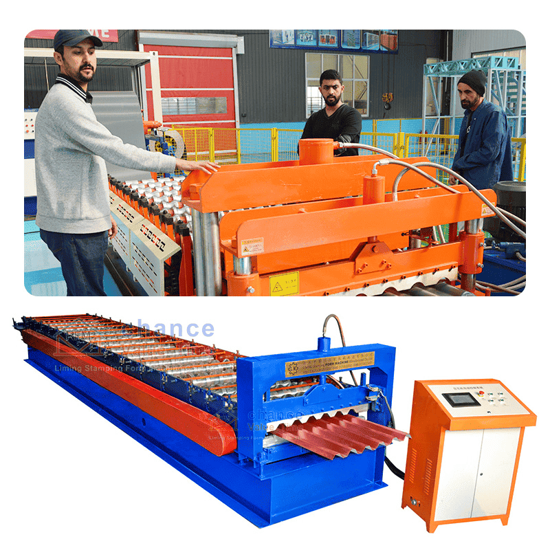IBR Roof Sheet Roll Forming Machine