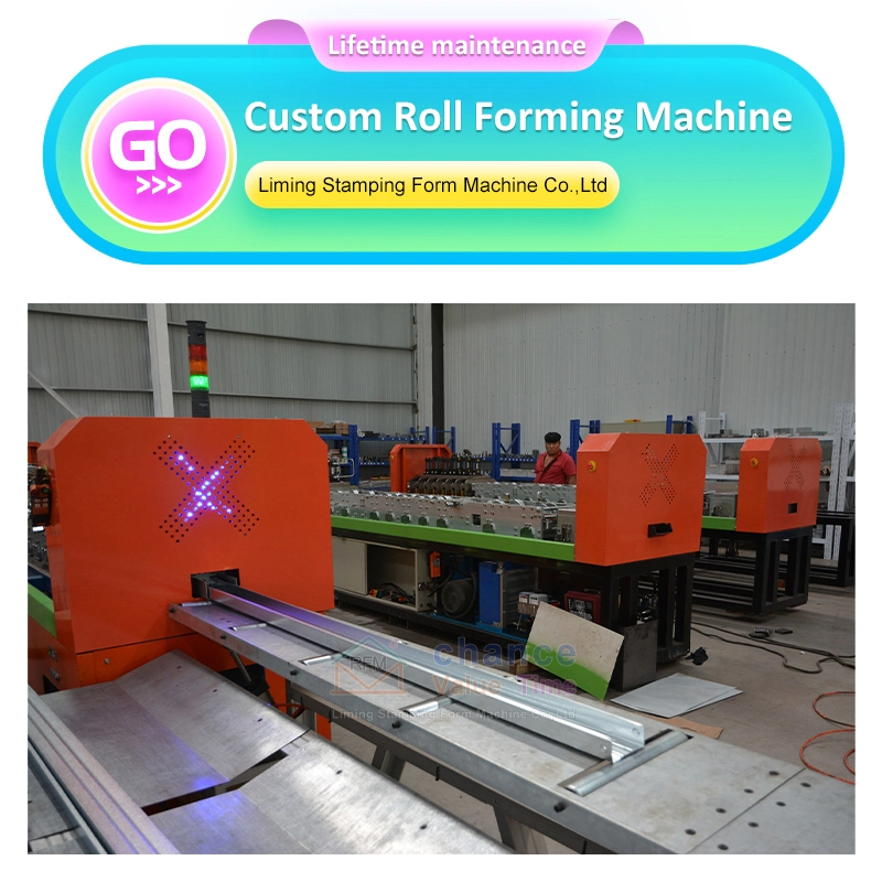 Hebei Liming C89 C120 C150 Automatic Change Light Gauge Steel Framing Machine