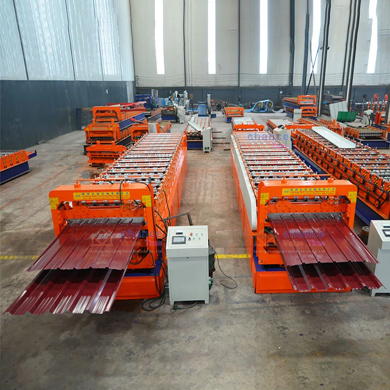 Double Layer Roof Panel Roll Forming Machine