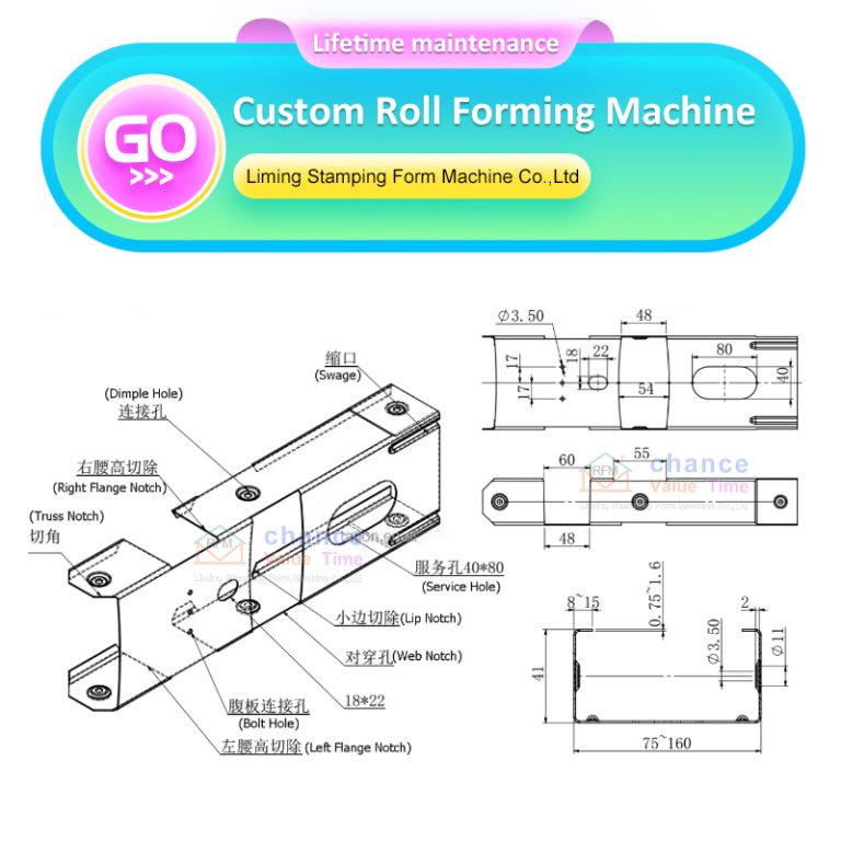 Light Gauge Steel Truss Roll Forming Machine