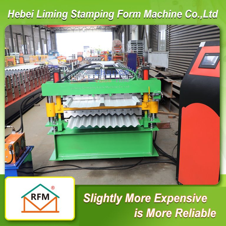 tr5 tr6 double layer tile making machine
