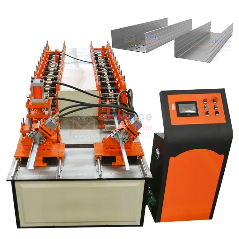 Double Line High-Quality Metal Stud and Track Roll Forming Machine by Hebei Liming – China’s Leading Manufacturer