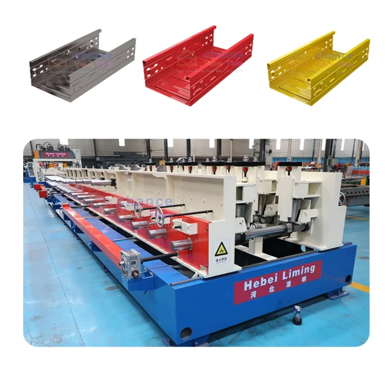 Hebei Liming Leading Chinese Cable Tray Roll Forming Machine Manufacturer