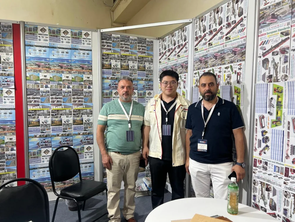 Hebei Liming team in Buildex International Construction Exhibition
