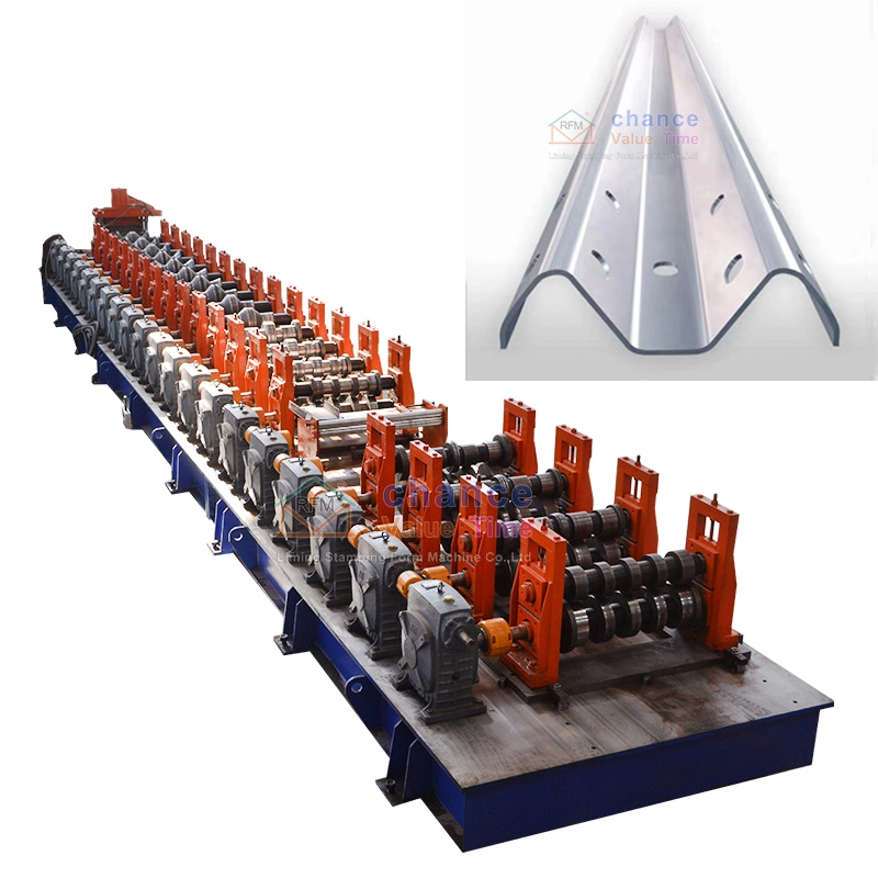 Customized Automatic High Speed Highway Guardrail Forming Machine