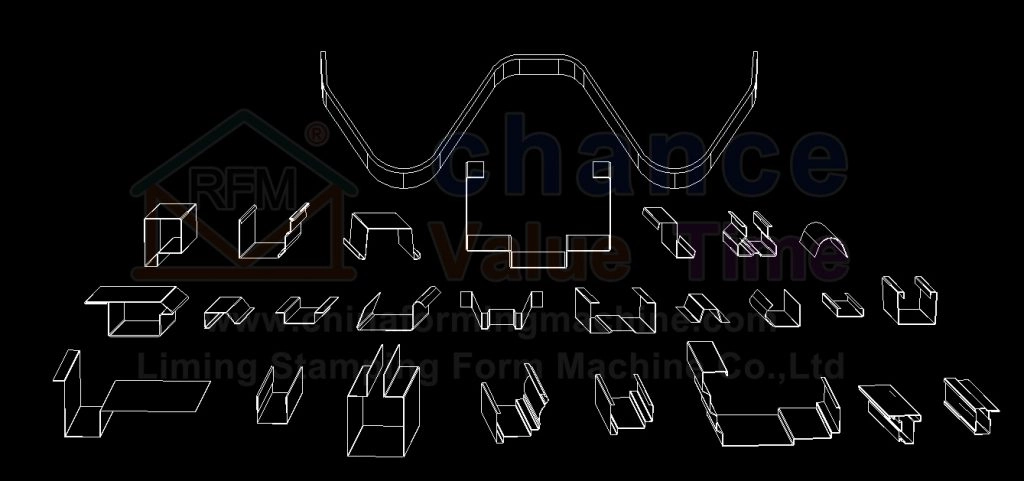 Custom roll forming machine production line