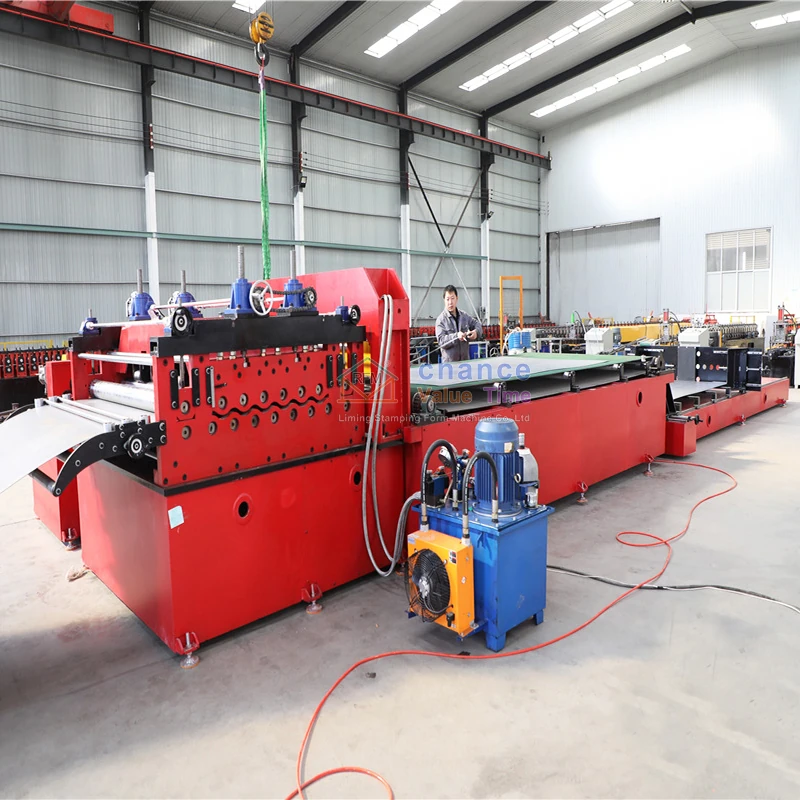 Hebei Liming cut to length line with leveling and conveying equipment